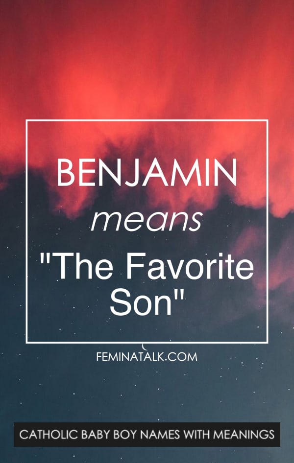 25 Catholic Baby Boy Names with Meanings – Femina Talk