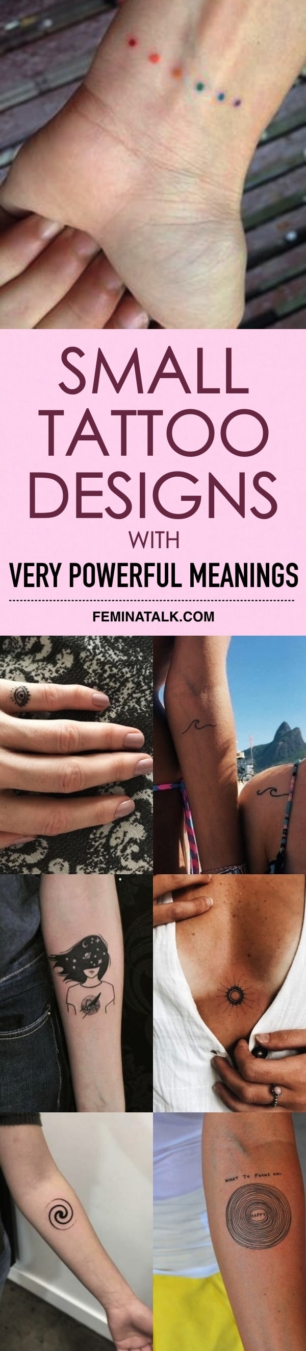 150+ Powerful Small Tattoo Designs With Meaning – FeminaTalk
