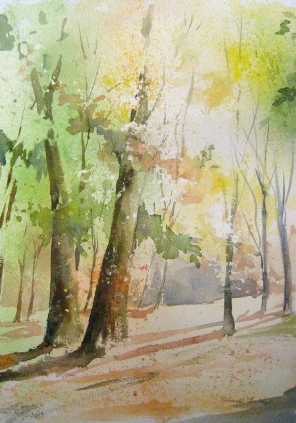 Easy Watercolor Landscape Painting Ideas for Beginners