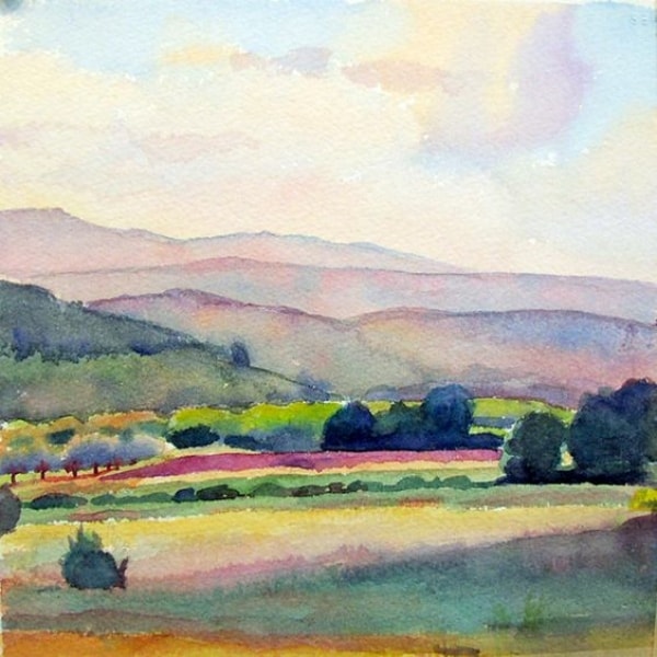 Easy Watercolor Landscape Painting Ideas for Beginners