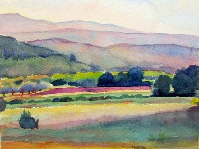 40 Easy Watercolor Landscape Painting Ideas for Beginners