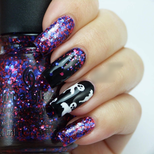 Halloween nail art designs