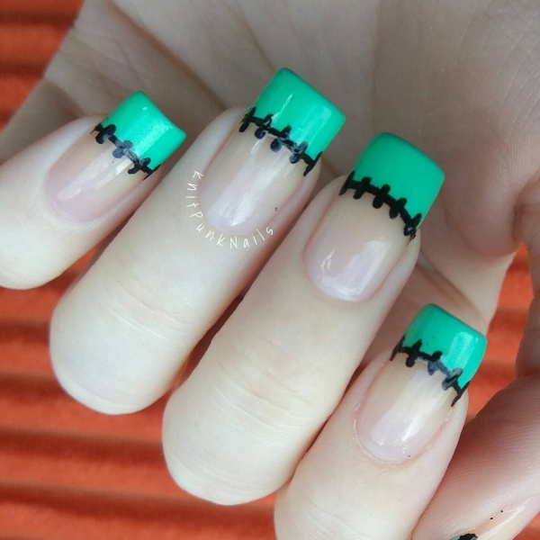 Halloween nail art designs