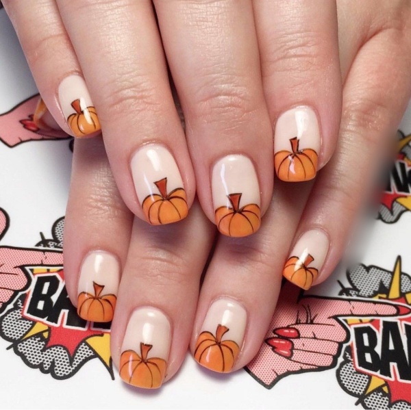 Halloween nail art designs