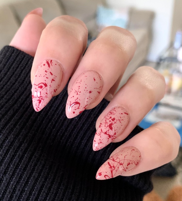 Halloween nail art designs