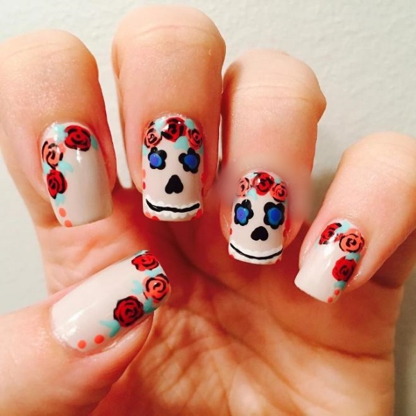 Halloween nail art designs