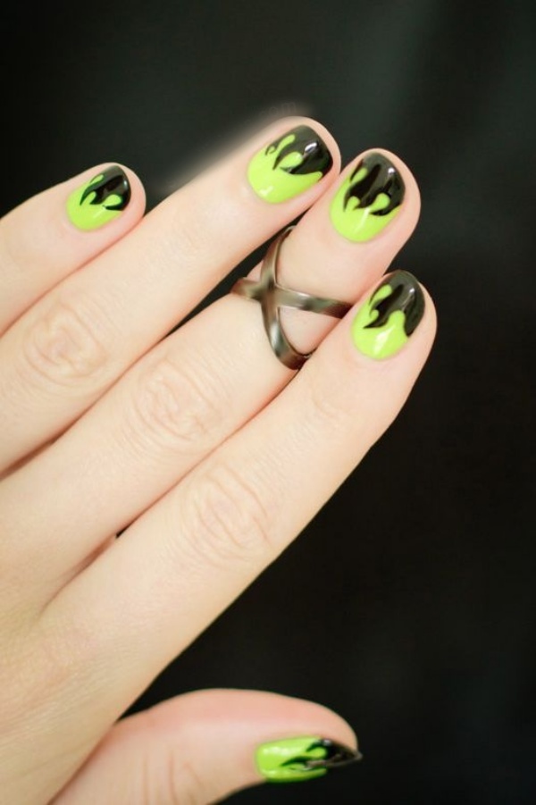 Halloween nail art designs