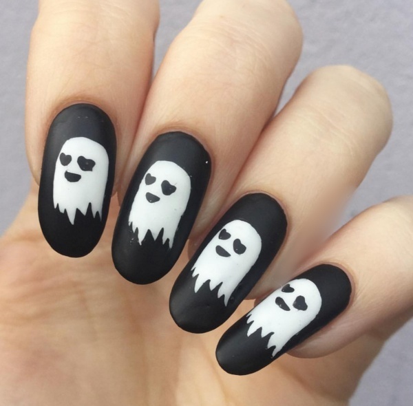 Halloween nail art designs