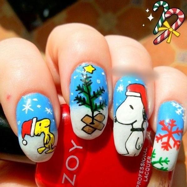 Christmas nail art designs