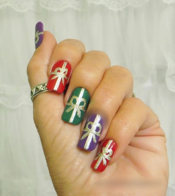 Christmas nail art designs