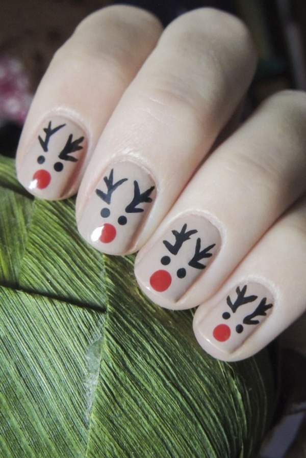 Christmas nail art designs