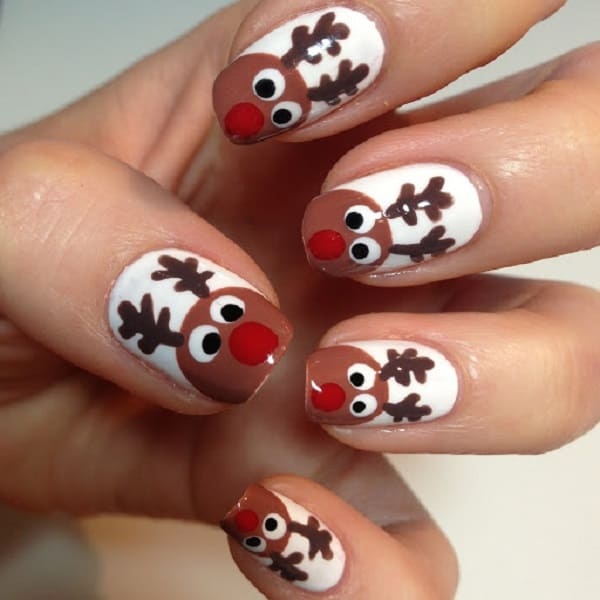 Christmas nail art designs