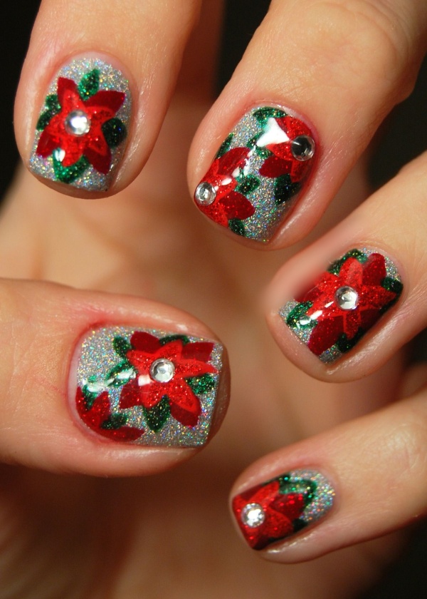 Christmas nail art designs