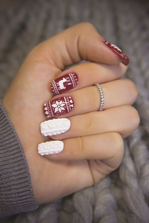 Christmas nail art designs