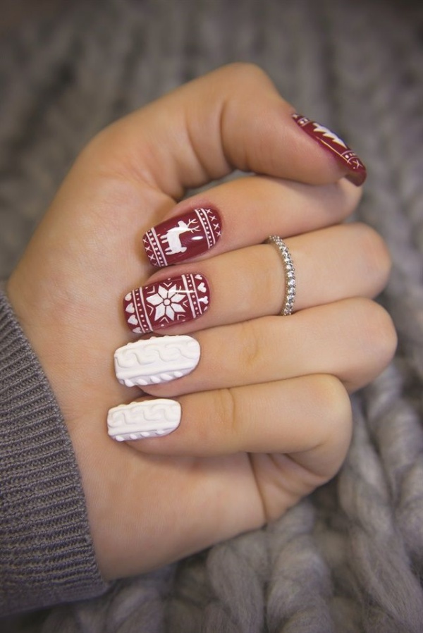 Christmas nail art designs