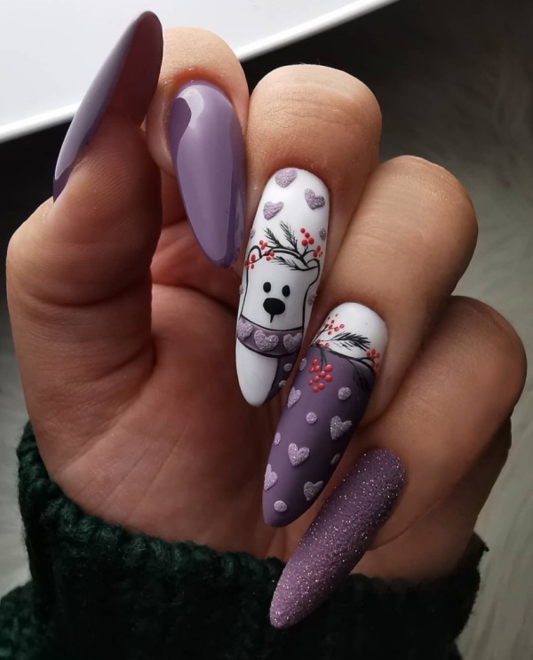 Christmas nail art designs