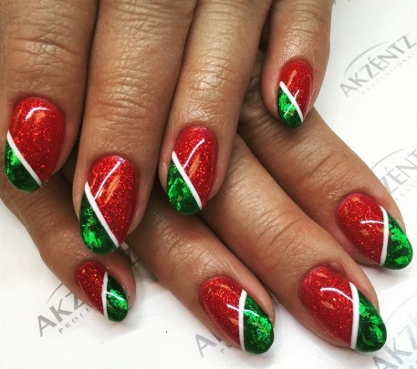 Christmas nail art designs