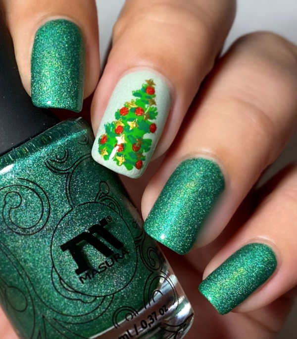 Christmas nail art designs