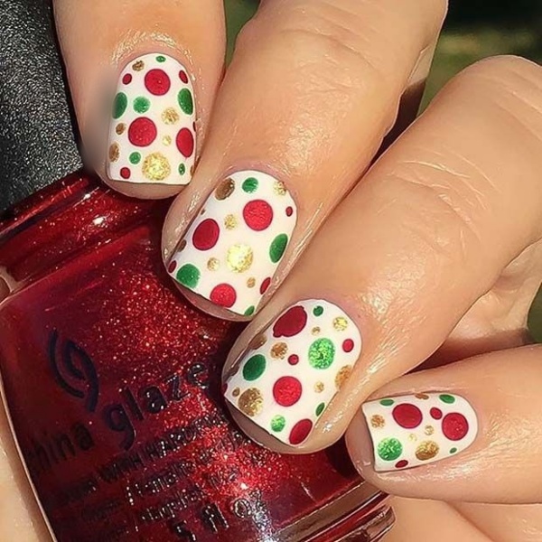 Christmas nail art designs