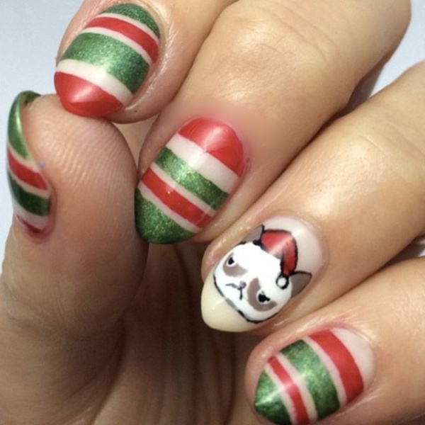 Christmas nail art designs