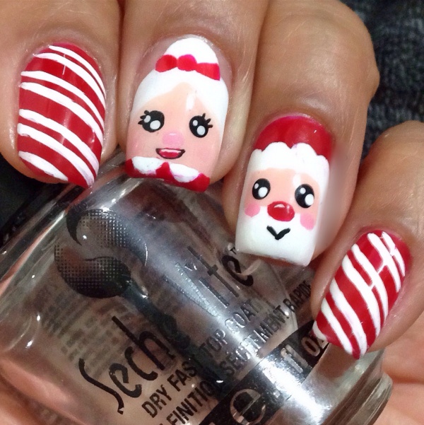 Christmas nail art designs