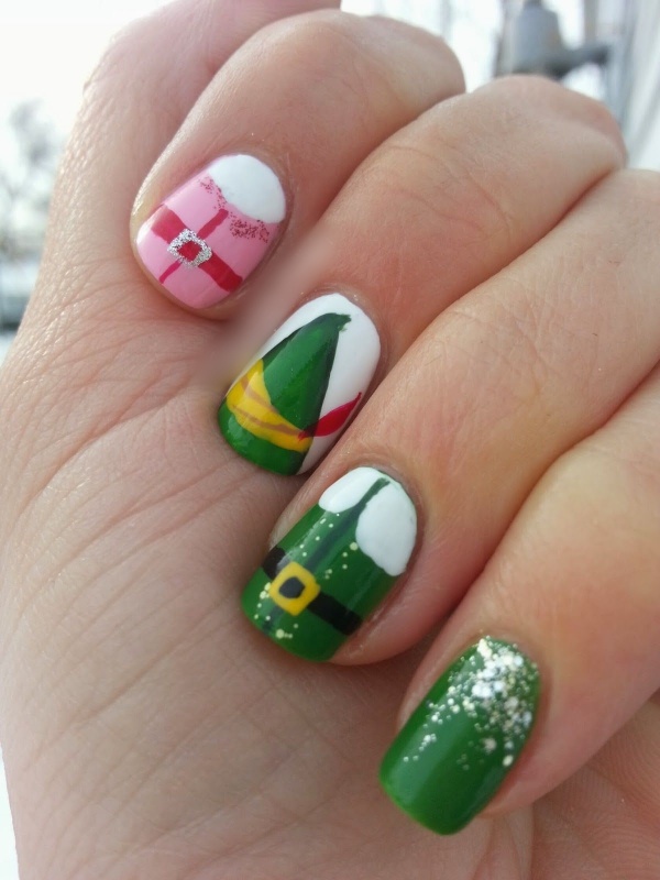 Christmas nail art designs