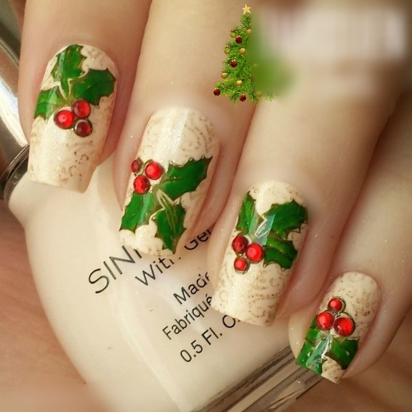 Christmas nail art designs