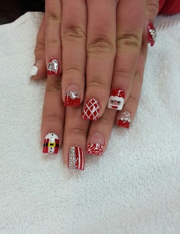 Christmas nail art designs