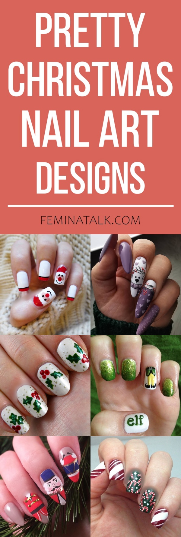 Christmas nail art designs