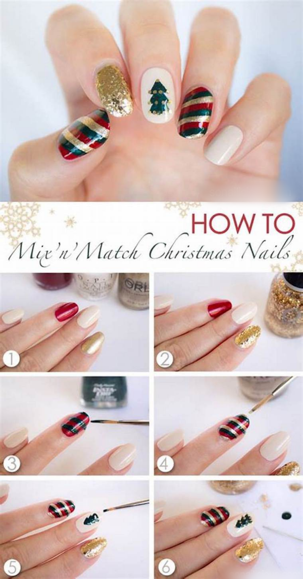 Christmas nail art designs