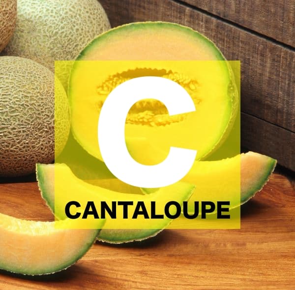 List of Fruits Names starts with c