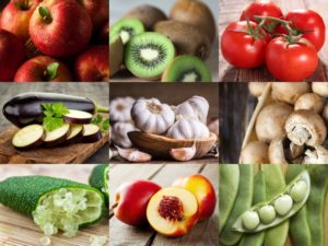 List of Fruits and Vegetables Names in Alphabetical Order