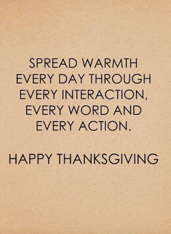 Happy Thanksgiving Quotes For Friends And Family