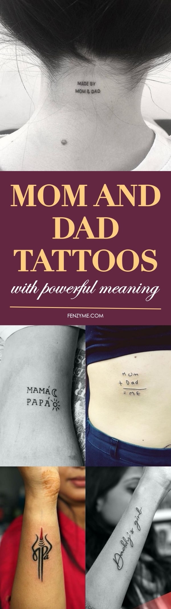 voorkoms Mom Dad Tattoo Design  Price in India Buy voorkoms Mom Dad  Tattoo Design Online In India Reviews Ratings  Features  Flipkartcom