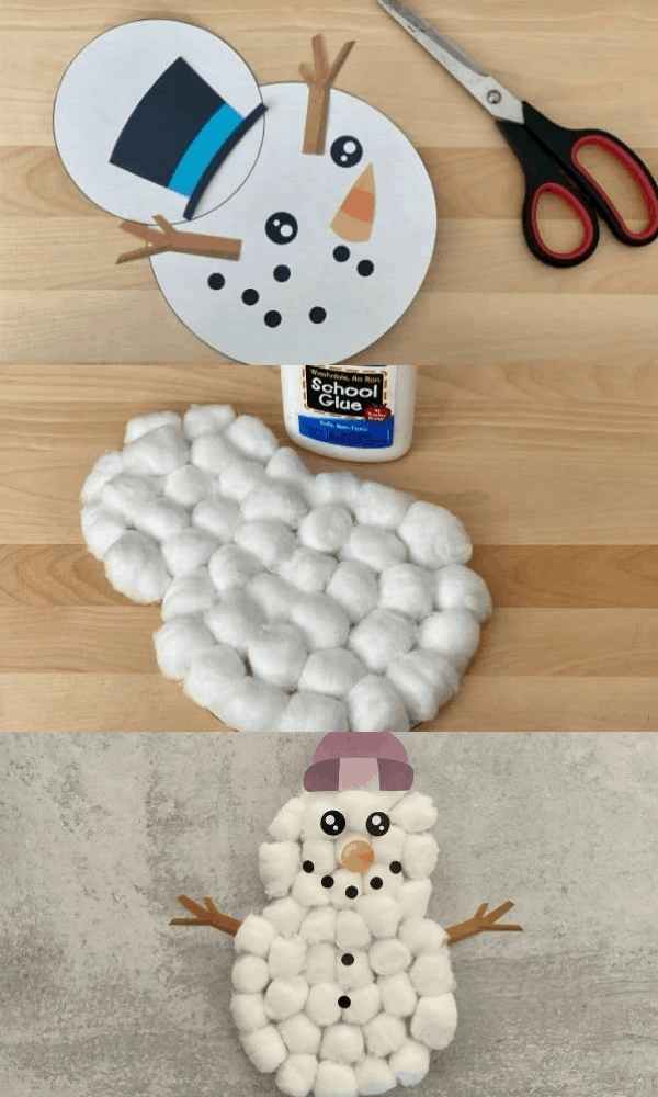 snowman craft ideas