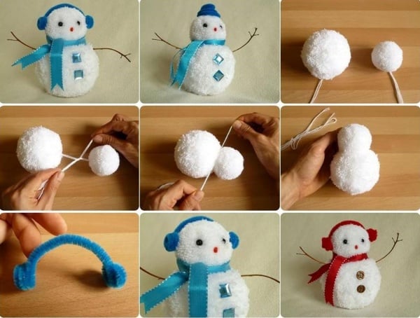 snowman craft ideas