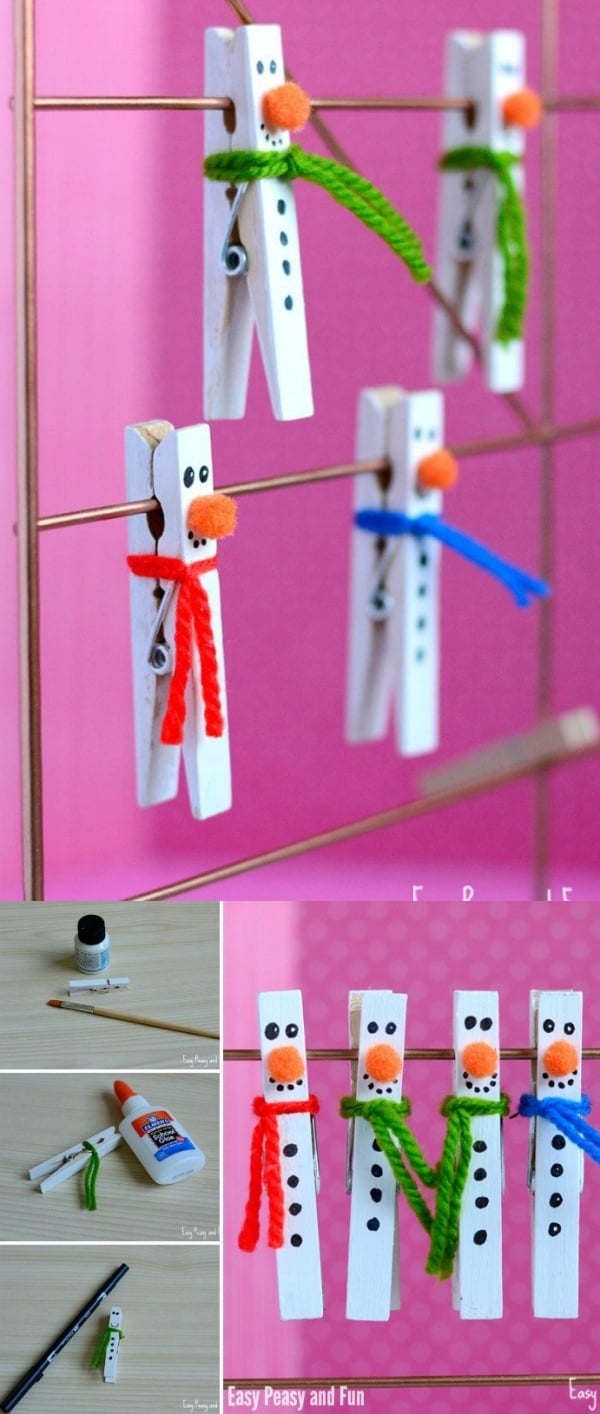 snowman craft ideas