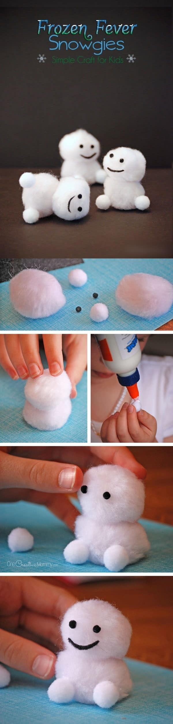 snowman craft ideas