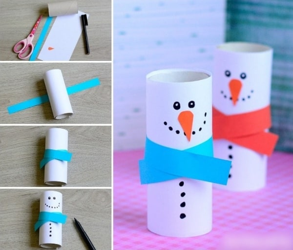 snowman craft ideas