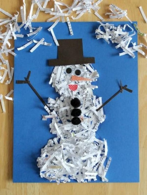 snowman craft ideas