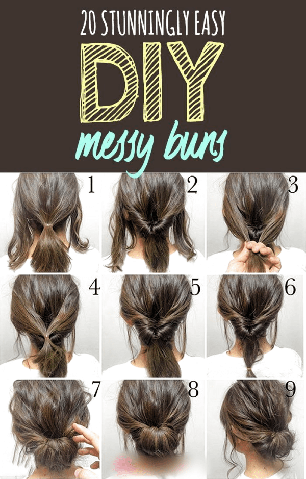 easy 5 minute hairstyles