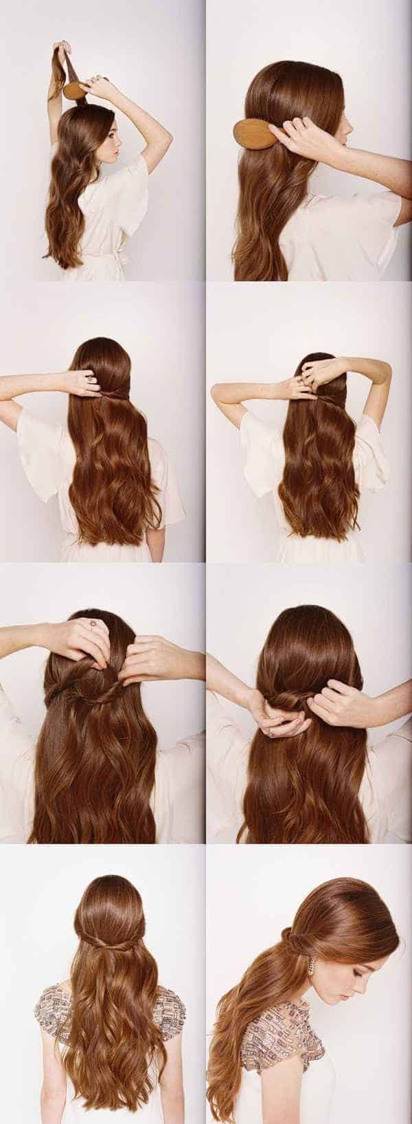 easy 5 minute hairstyles