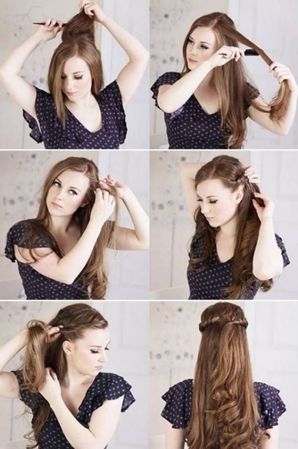 easy 5 minute hairstyles