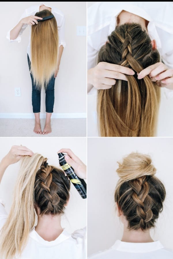 easy 5 minute hairstyles