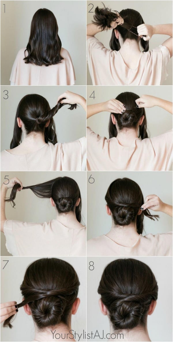 easy 5 minute hairstyles