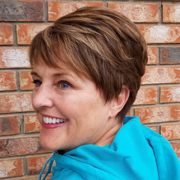 Short Hairstyles for Women Over 50