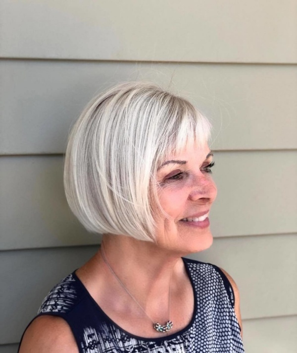 Short Hairstyles for Women Over 50