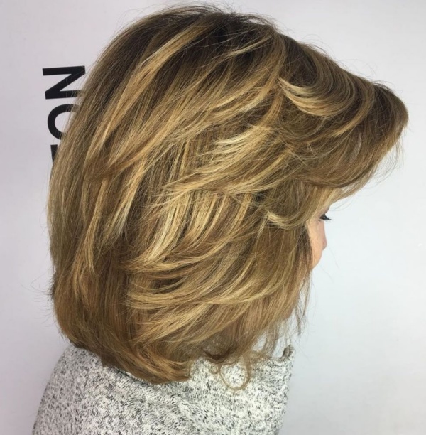 feathered hair over 50