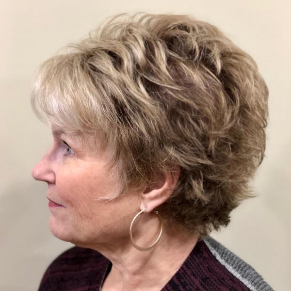 short hairstyles for older women over 60