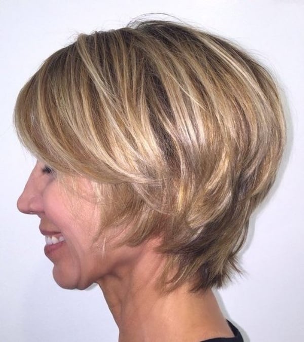 short hairstyles for older women over 60